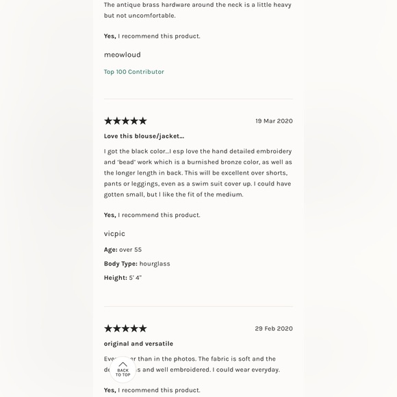 Embroidered FP jacket top - Picture 10 of 12